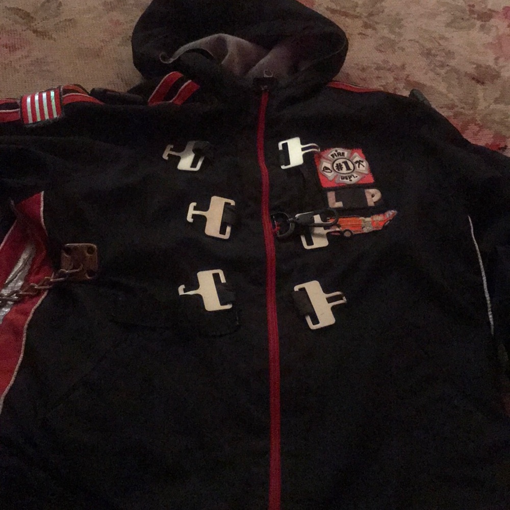 Asis Little kids fire fighters jacket
